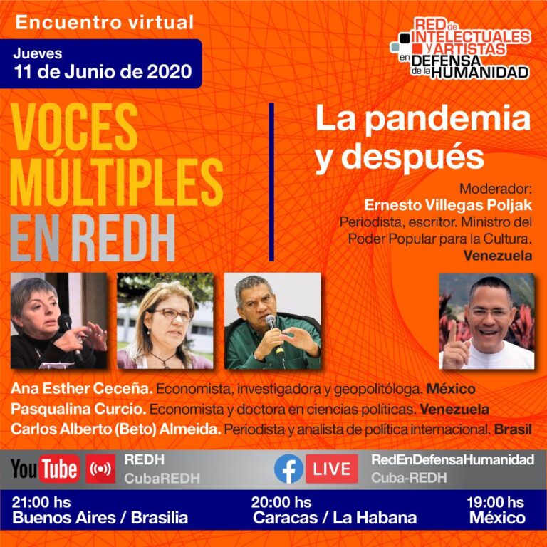 Tercer encuentro virtual “Voces Múltiples en REDH”