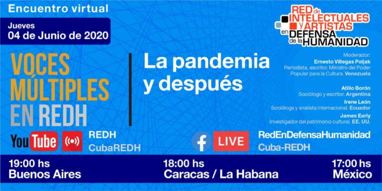 PRÓXIMO ENCUENTRO VIRTUAL, «VOCES MULTIPLES EN REDH»